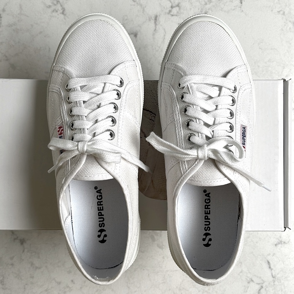 Superga 2750 Cotu Classic Sneaker White Size 8